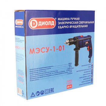 Дрель ударная ДИОЛД МЭСУ-1-01